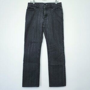 John Varvatos Collection Pick Stitch Men's Jeans - 32x32, Black